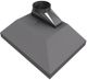 Vent-A-Hood® 36" Gunsmoke Insert Range Hood-1
