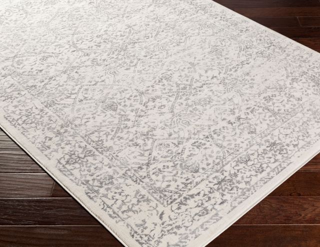 Surya Roma Charcoal/Off-White 5'x7' Area Rug-1