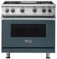Viking® 5 Series 36'' Squall Sealed Burner Pro Style Gas Range-0