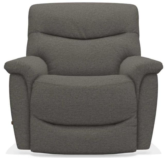 La-Z-Boy® James Charcoal Manual Rocking Recliner-1