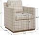 Uttermost® Basie Beige/Taupe Swivel Chair-2