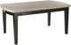 Homelegance® Cristo Dark Espresso Dining Table with Marble Top -0
