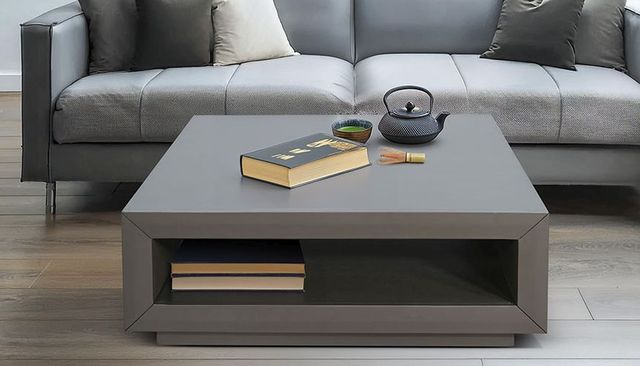 Sunny Designs™ Urban Bronze Coffee Table with Casters-1