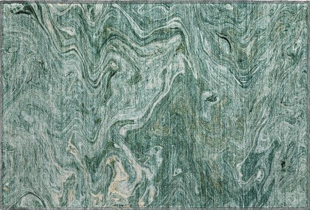 Dalyn™ Rug Company Ravenna RN8 Teal 5'x8' Area Rug-1