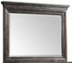 Elements International Morrison Dark Wood Mirror-0