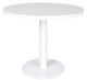 CabanaCoast® Customizable Origin Aluminum 42'' Outdoor Round Pedestal Coffee Table-0