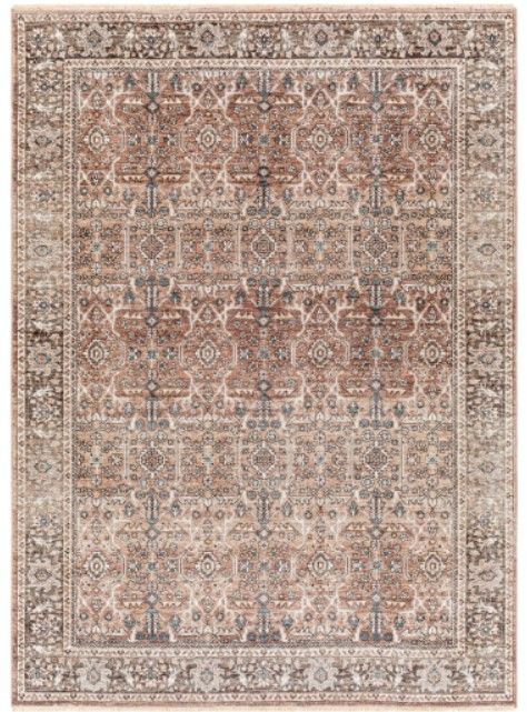 Surya Carlisle Medium Brown 4'x6' Area Rug-0