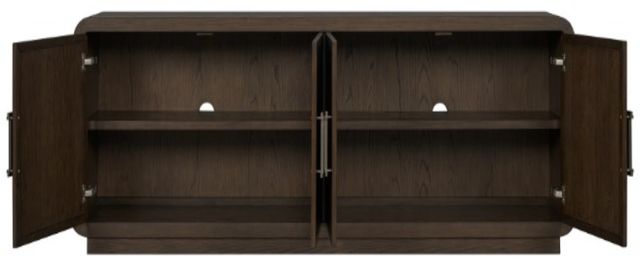 Flexsteel® Athens Chocolate Brown Large Entertainment Base-2