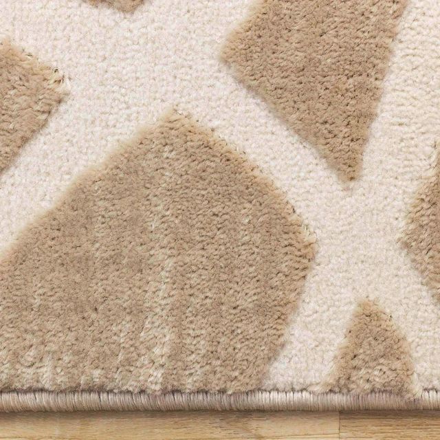 Kalora Interiors Leo Cream 5'x8' Style 1 Area Rug-2