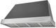 Viking® Tuscany 36" Damascus Gray Wall Mounted Range Hood -0