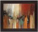 Classy Living Fiery Skyline Wall Art-0