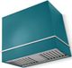 AGA Loge 36" Salcombe Blue Wall Mounted Range Hood with Polished Chrome Trim-0