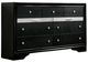 Furniture of America® Chrissy Black Dresser-0