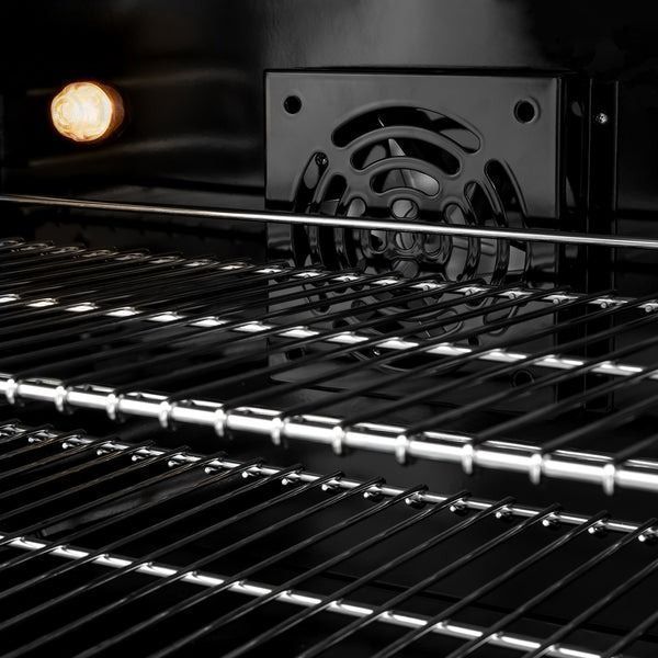 ZLINE 48" Black Stainless Steel Pro Style Gas Range-6