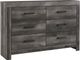 Signature Design by Ashley® Wynnlow 5-Piece Gray Queen Panel Bed Set-2