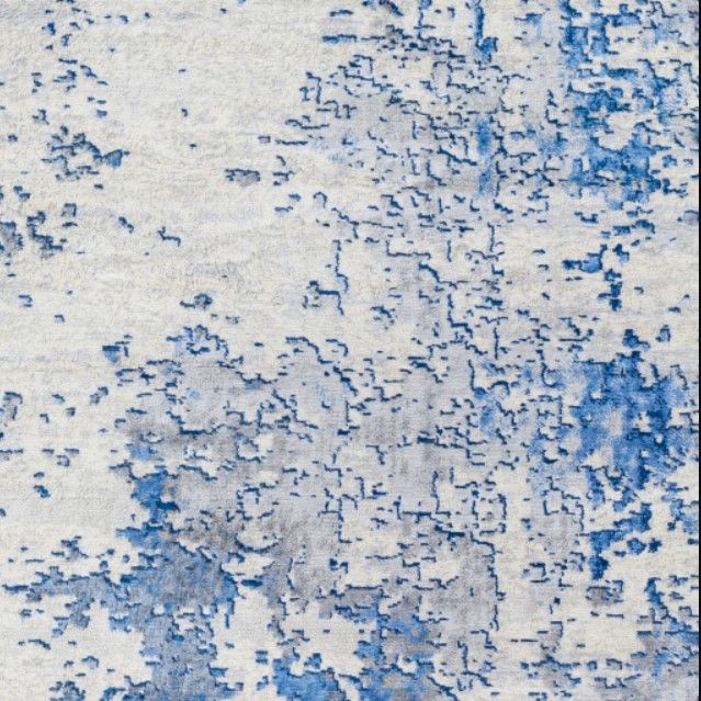 Surya Monaco Blue/Light Gray 4'x6' Area Rug-2