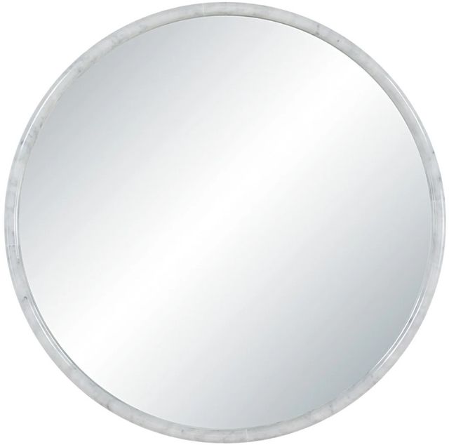 Renwil® Cento Honed White Accent Mirror-0