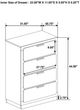 Coaster® Caraway White Chest-4