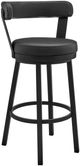 Armen Living Bryant Black Counter Stool-0