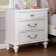 Furniture of America® Belva 4-Piece White Full Panel Bed Set-4