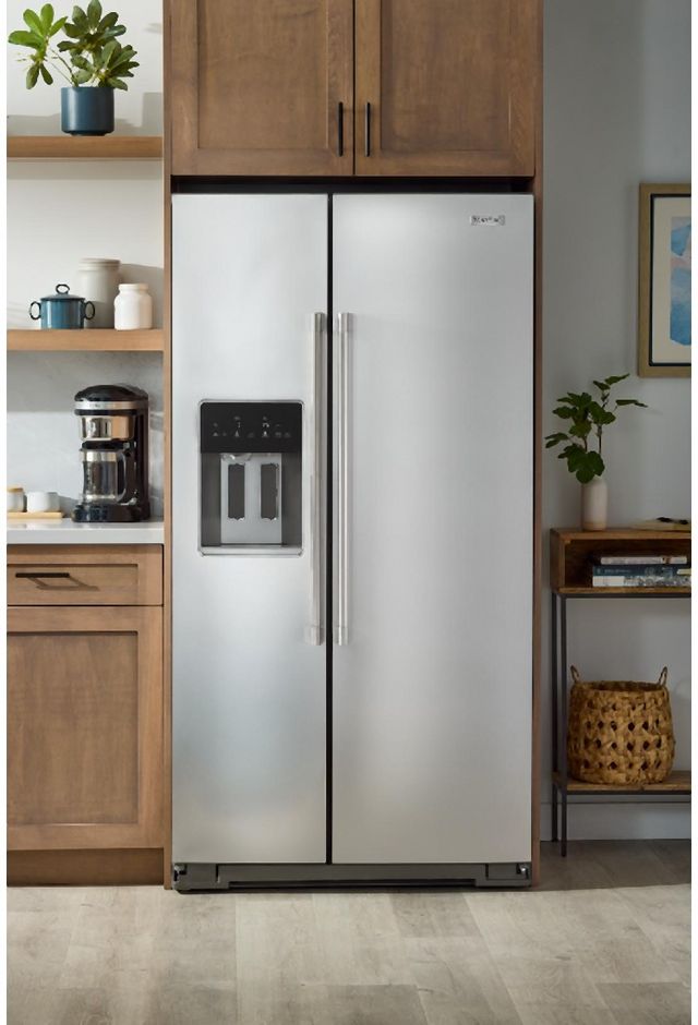 Maytag 36 In. 20.8 Cu. Ft. Stainless Steel Counter Dept Refrigerator-13