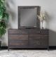 Urban Collections by Yutzy Woodworking Champagne Retreat White Oak Dresser with Mirror-0