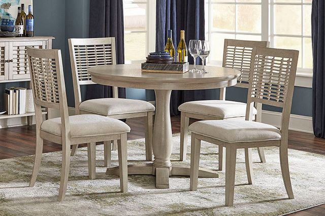 HH2 Home Ocala 5-Piece Sandy Gray Dining Set-0