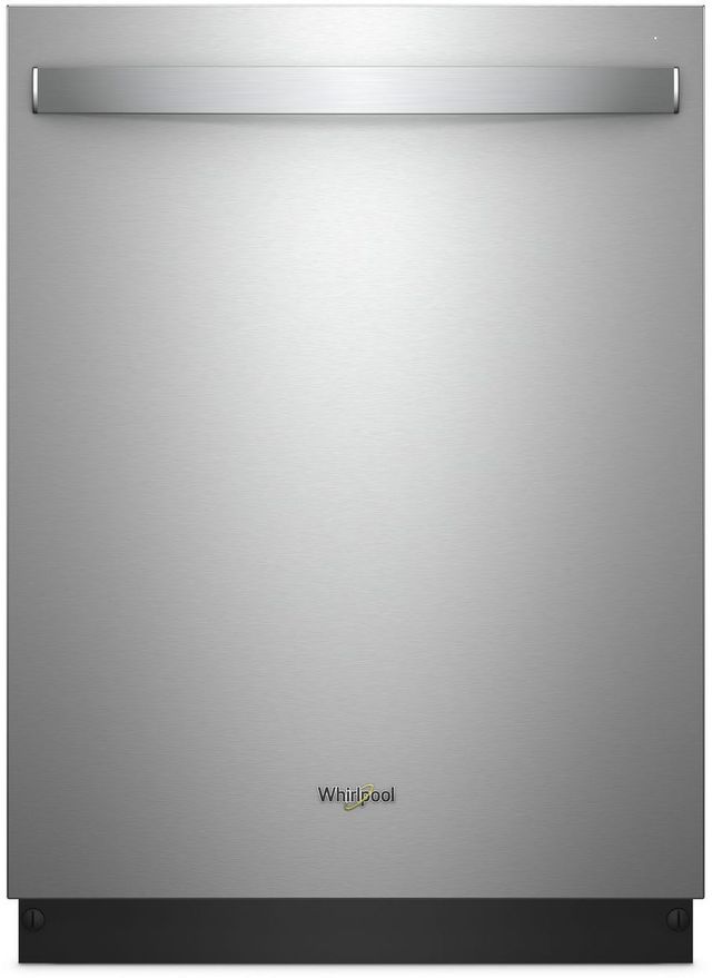 Whirlpool® 24" Built In Dishwasher-Fingerprint Resistant Stainless Steel-0