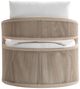 Bernhardt Customizable Trellis Bernhardt Exteriors Fabric/Rope Outdoor Swivel Chair-3