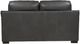 Jackson Furniture Marco Gunmetal Leather Loveseat-2