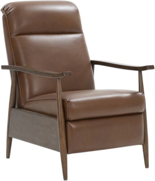 BarcaLounger® Hampton Colchester Bitters Leather Manual Recliner-0