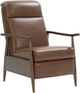 BarcaLounger® Hampton Colchester Bitters Leather Manual Recliner-0