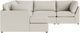 Bassett® Furniture Customizable Beckham 6-Piece Modular U-Shaped Sectional-2