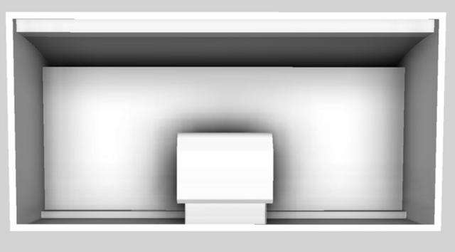 Vent-A-Hood® 48" White Wall Mounted Range Hood-3