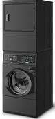 Huebsch® Matte Black Electric Laundry Center, 3.5 Cu. Ft. Washer, 7 Cu. Ft. Dryer-2
