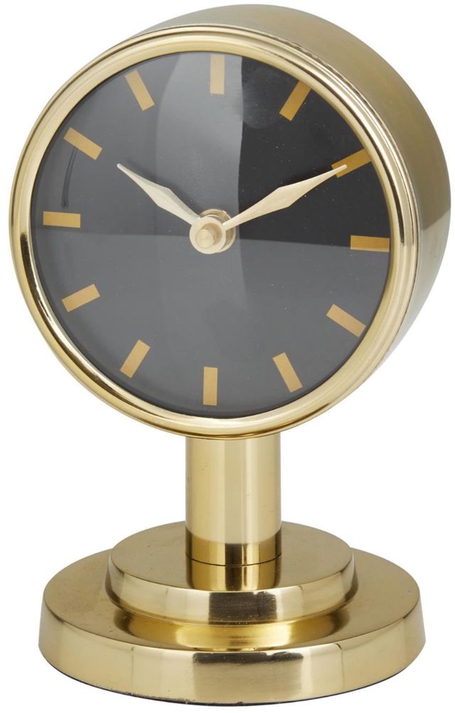 Deco Marche Gold 4” Clock-0