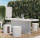 Moe's Home Collection Lyon White Outdoor Terrazzo Dining Table-5