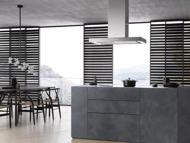 Miele 36" Stainless Steel Island Range Hood Miele 36" Stainless Steel Island Range Hood