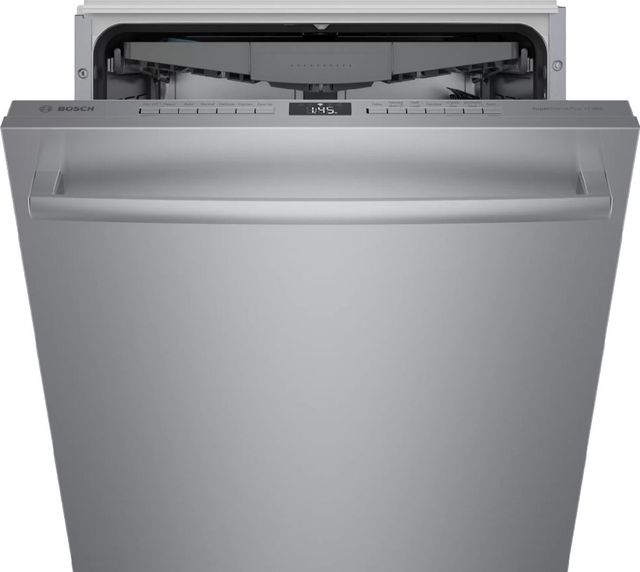 Bosch® 800 Series 24" Stainless Steel Top Control Built In Dishwasher-3
