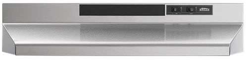 Broan® 36" Convertible Under The Cabinet Hood-Stainless Steel-0