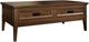 Homelegance® Frazier Park Brown Cherry Cocktail Table-0