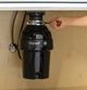 GE® Disposall® 3/4 HP Continuous Feed Non-Corded Black Garbage Disposal-1