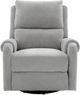 Northfield Living Gray Manual Swivel Rocker Recliner-4