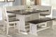 American Wholesale Furniture Chariot House 4-Piece European Cottage Dining Breakfast Noot Set-1