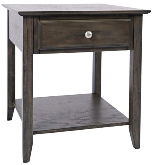 Jofran Inc. Carlton Brown End Table-0