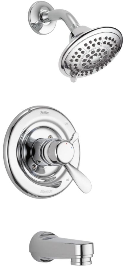 Delta Classic Monitor® 17 Series Chrome Tub & Shower Trim-0