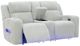 Signature Design by Ashley® TwinBrooke Alloy Power Reclining Loveseat with Console and Adjustable Headrest-3