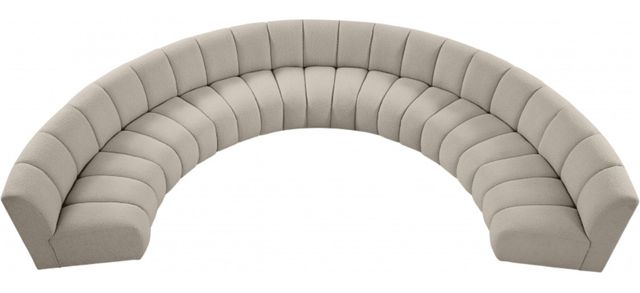 Meridian Furniture Infinity 7-Piece Taupe Modular Sectional-1