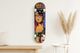 Classy Living Playful Graffiti Mona Lisa Skateboard Wall Art-1