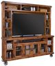 aspenhome® Industrial Fruitwood 84" Console and Hutch-0